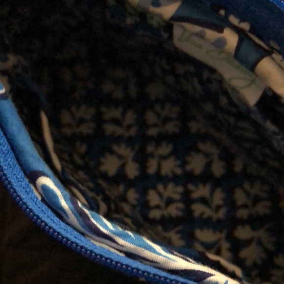 Vera Bradley Blue Lagoon Shoulder Bag - Picture 2 of 11